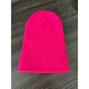 6/$25 Port & Company Neon Pink Beanie Hat